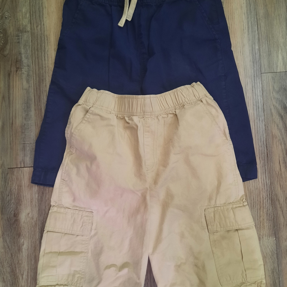 The Children's Place Blue and Tan Casual Shorts